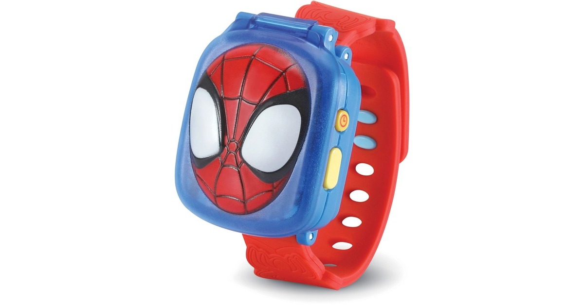 VTech Spidey und seine Super-Freunde Lernuhr, Armbanduhr(pink)