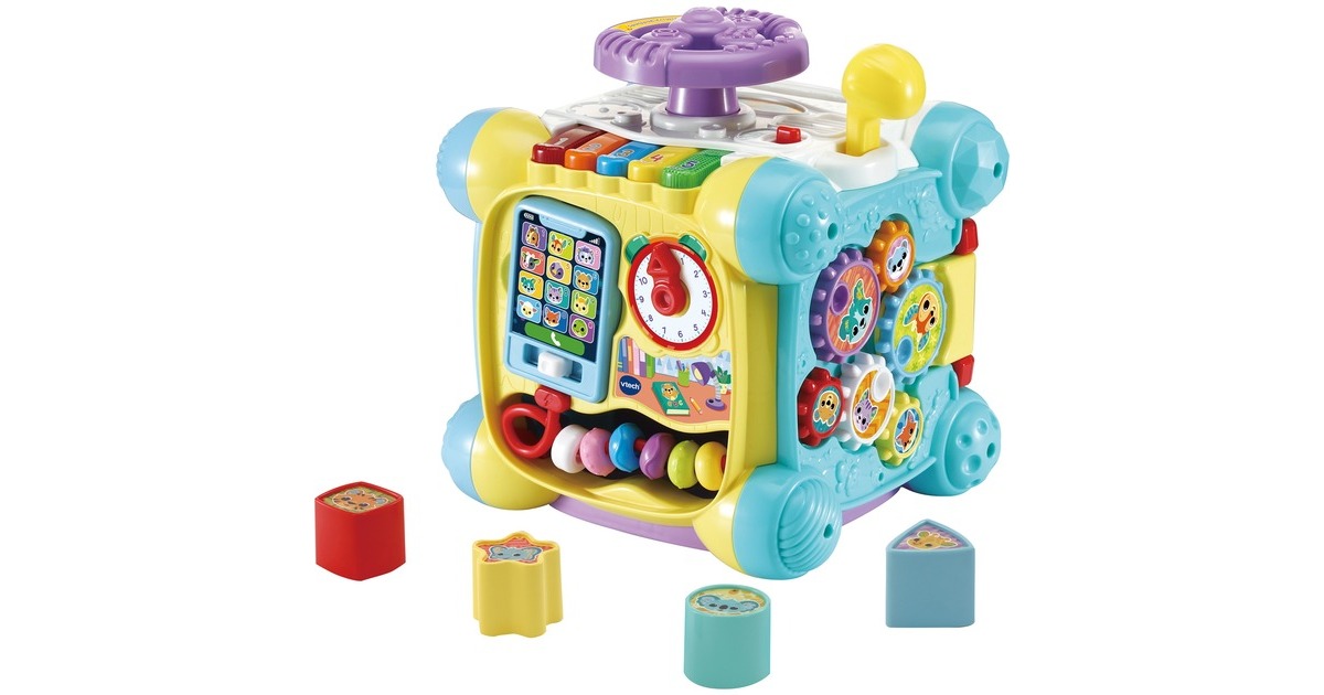 VTech Spielspaß-Entdeckerwürfel, Lernspielzeug