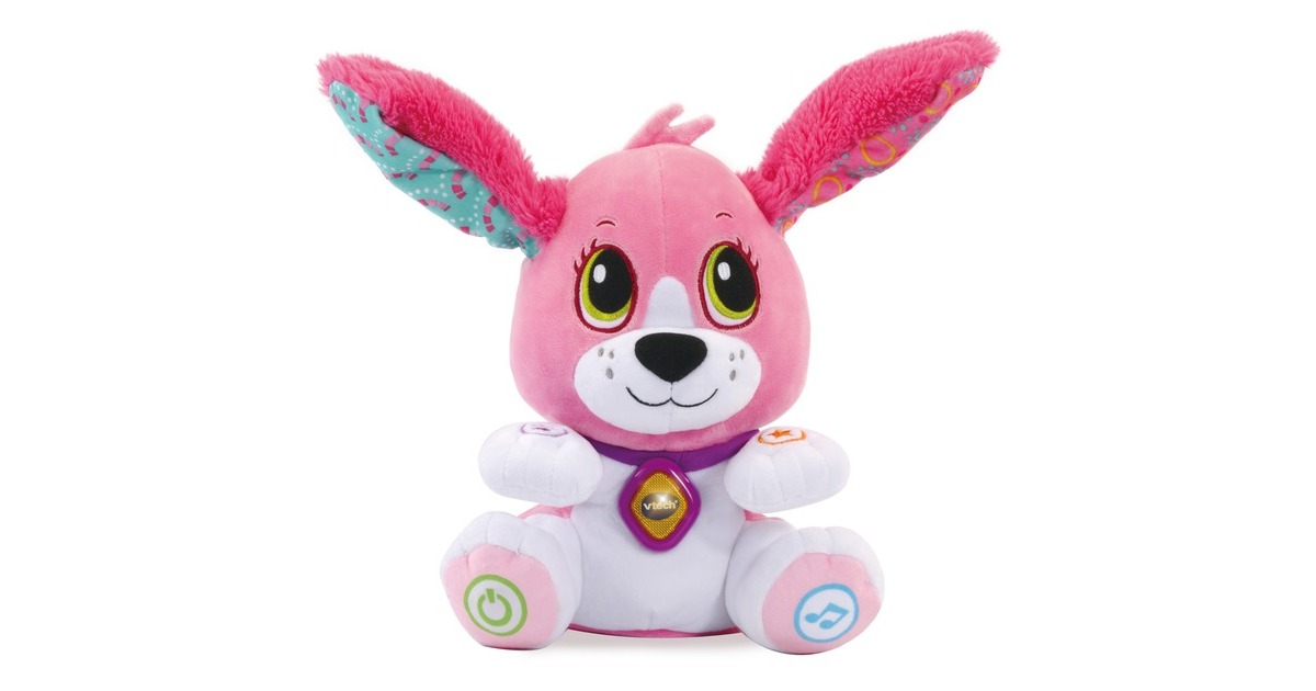 VTech Sprich-mit-mir-Hündchen, Kuscheltier(pink)