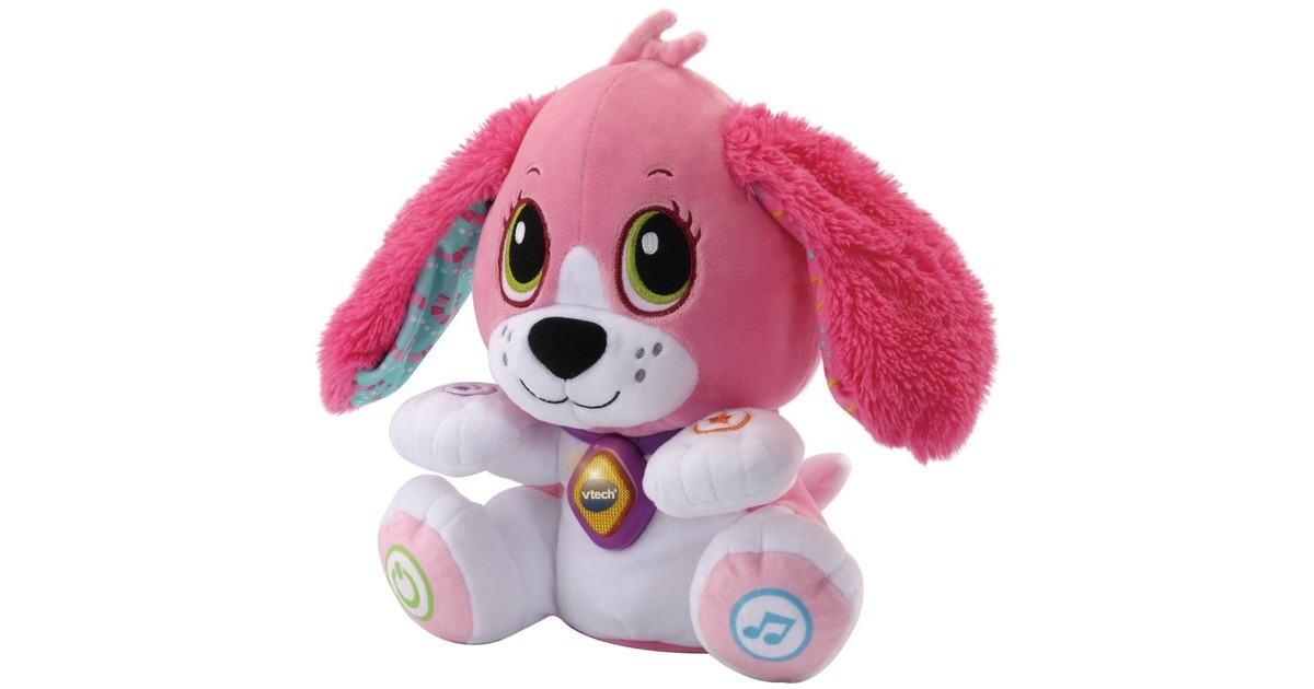 VTech Sprich-mit-mir-Hündchen, Kuscheltier(pink)