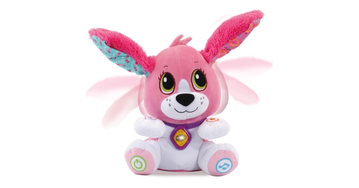 VTech Sprich-mit-mir-Hündchen, Kuscheltier(pink)