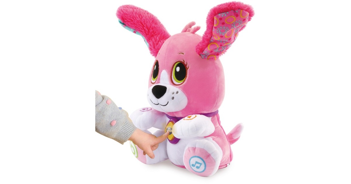 VTech Sprich-mit-mir-Hündchen, Kuscheltier(pink)