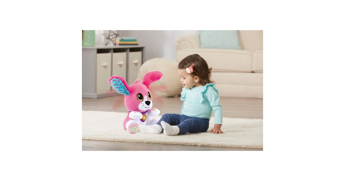 VTech Sprich-mit-mir-Hündchen, Kuscheltier(pink)