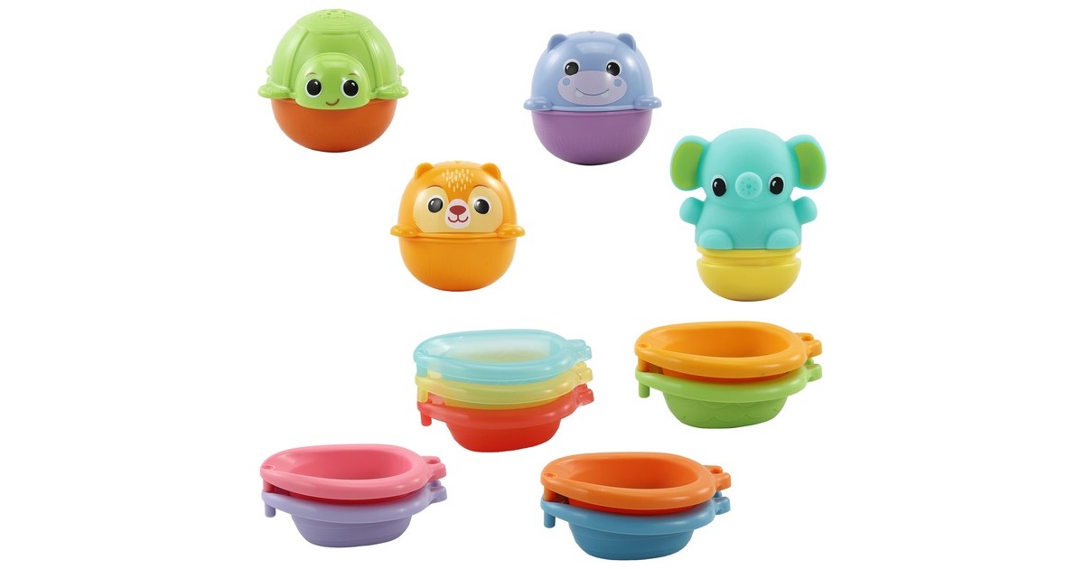 VTech Stapelspaß Badewannenboote, Badespielzeug