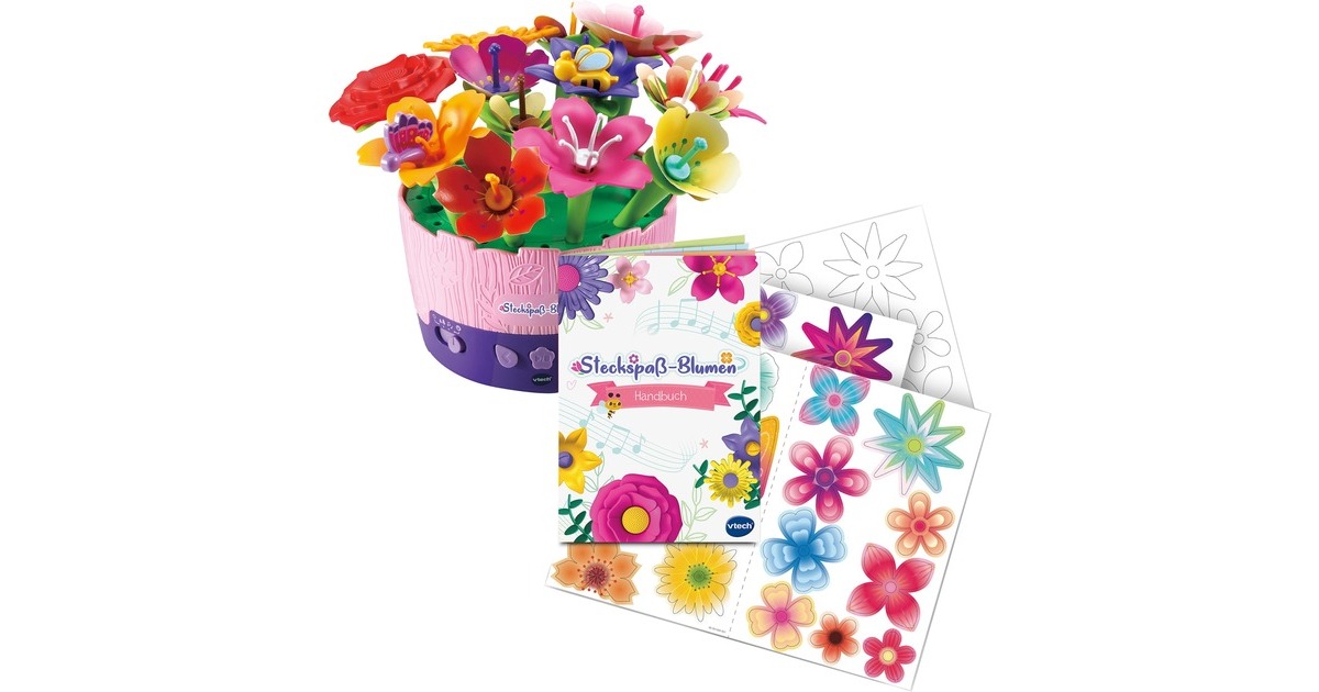 VTech Steckspaß-Blumen, Basteln