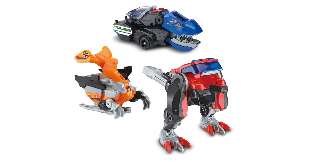 VTech Switch & Go Dinos - 3-in-1 Super-T-Rex, Spielfigur