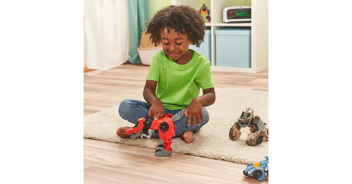 VTech Switch & Go Dinos - Fighter-Velociraptur, Spielfigur