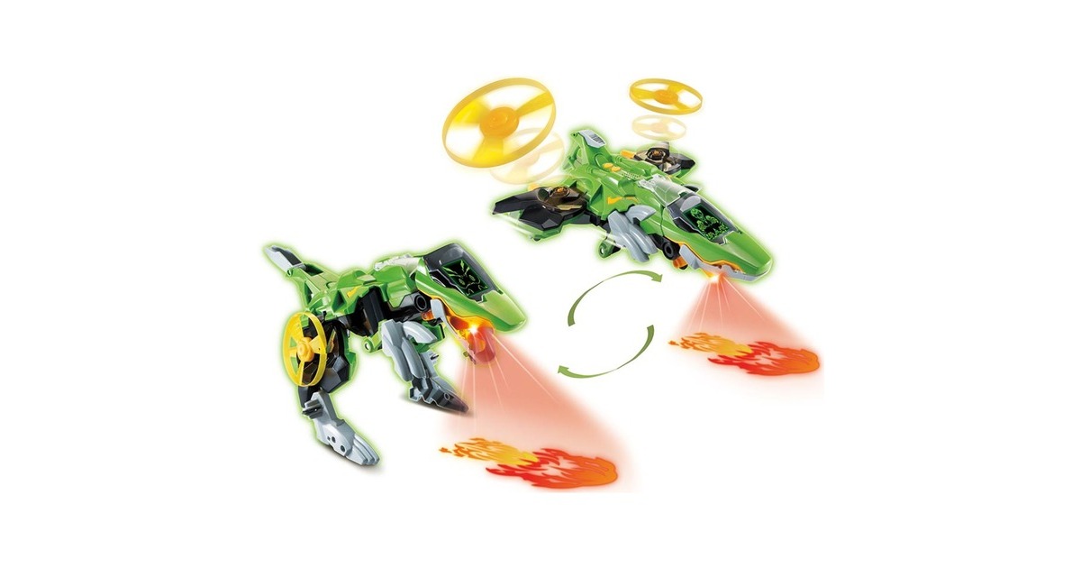 VTech Switch & Go Dinos - Fire-Jet-Therizinosaurus, Spielfigur