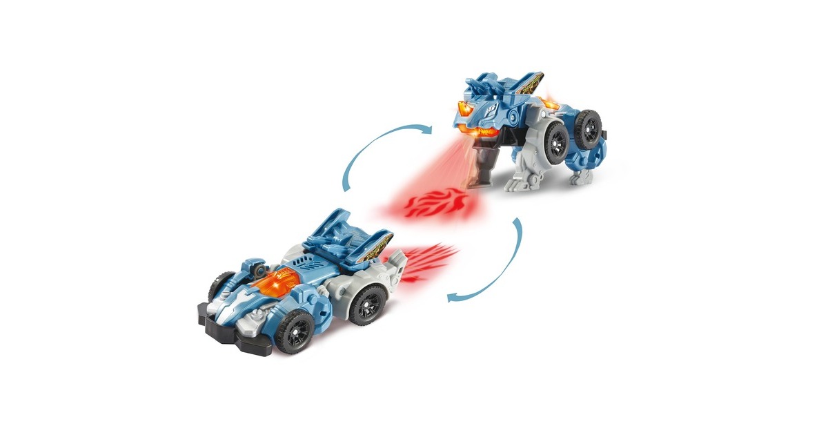 VTech Switch & Go Dinos - Fire-Mini-Triceratops, Spielfigur