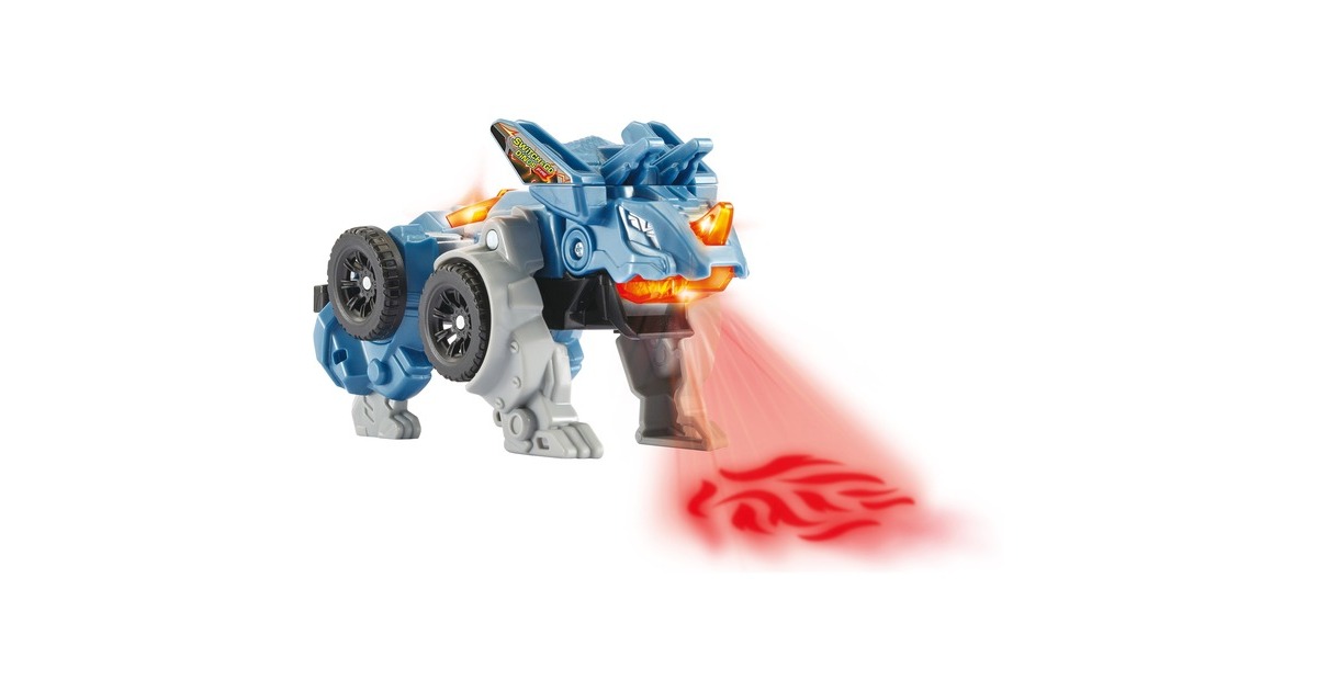 VTech Switch & Go Dinos - Fire-Mini-Triceratops, Spielfigur