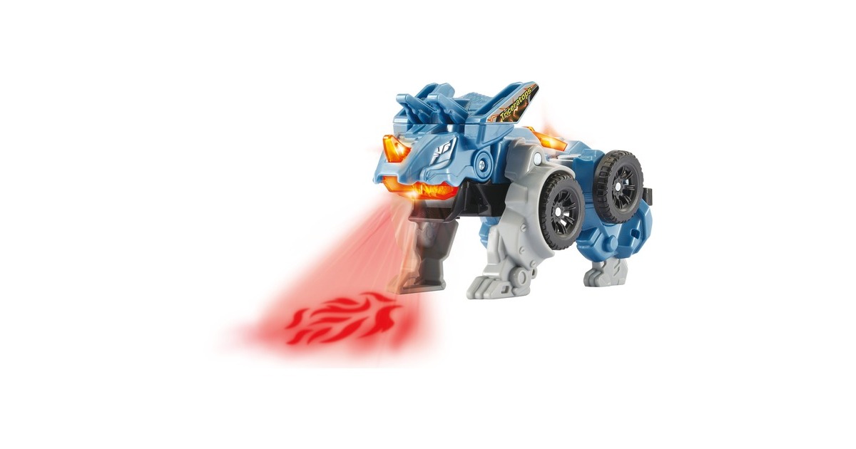 VTech Switch & Go Dinos - Fire-Mini-Triceratops, Spielfigur