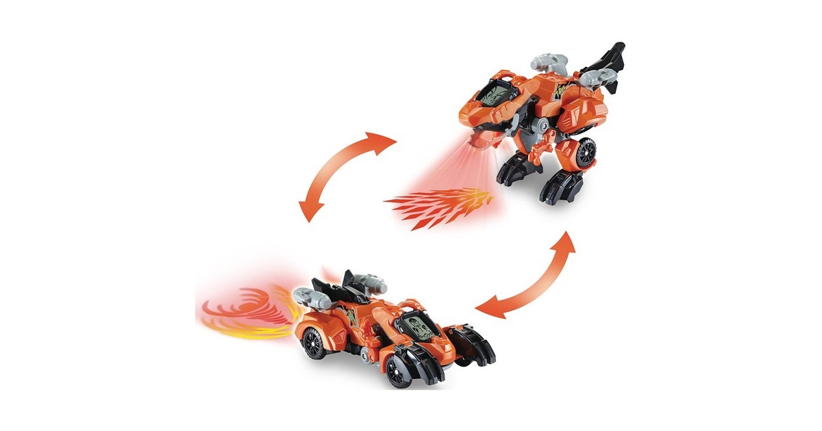 VTech Switch & Go Dinos - Fire-T-Rex, Spielfigur