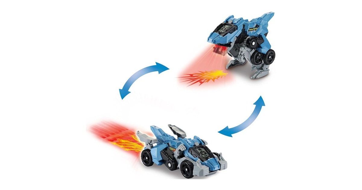 VTech Switch & Go Dinos - Fire-Velociraptor, Spielfigur