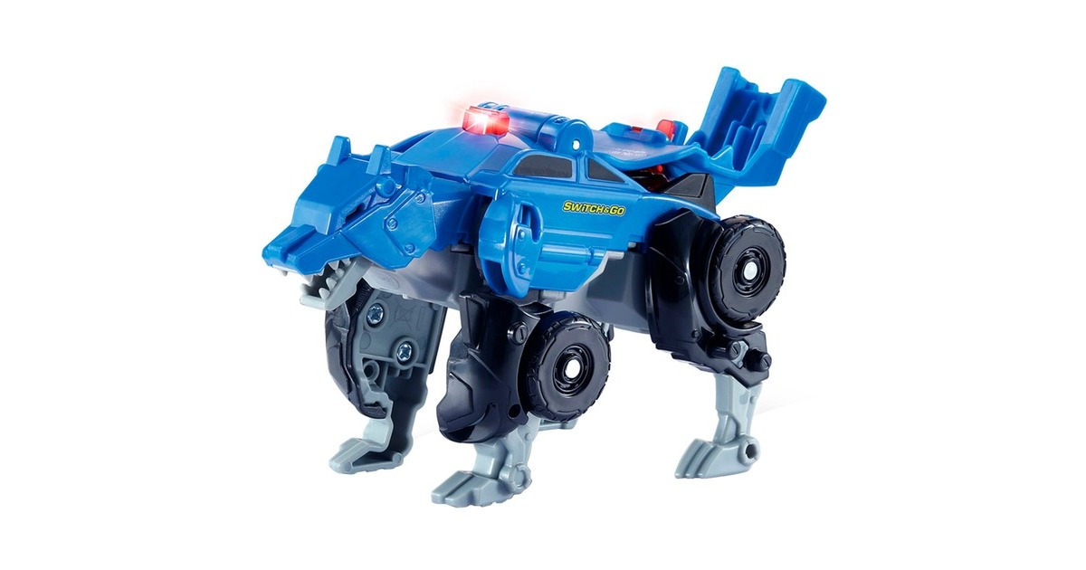VTech Switch & Go Dinos - OneClick-Mini-Wolf, Spielfigur