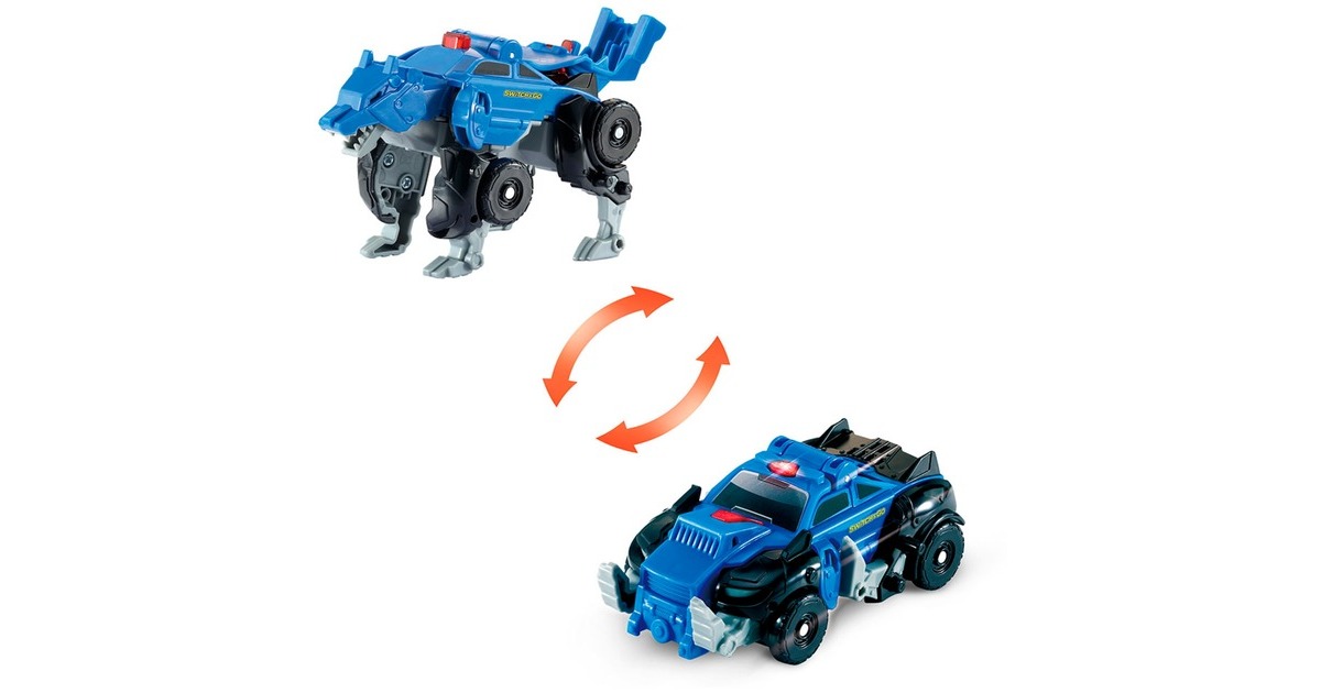 VTech Switch & Go Dinos - OneClick-Mini-Wolf, Spielfigur