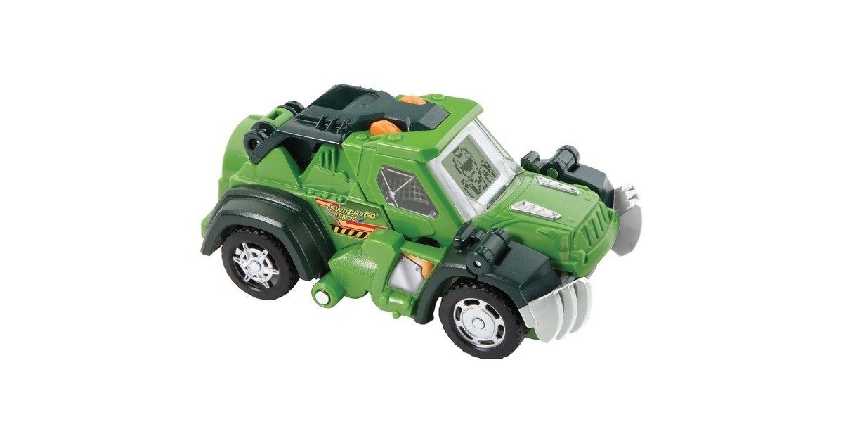 VTech Switch & Go Dinos - T-Rex, Spielfigur(grün/schwarz)