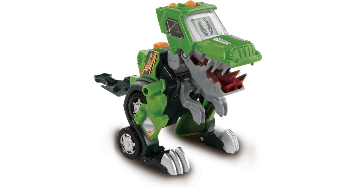 VTech Switch & Go Dinos - T-Rex, Spielfigur(grün/schwarz)
