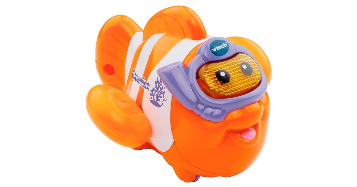 VTech Tut Tut Baby Badewelt - Clownfisch, Badespielzeug