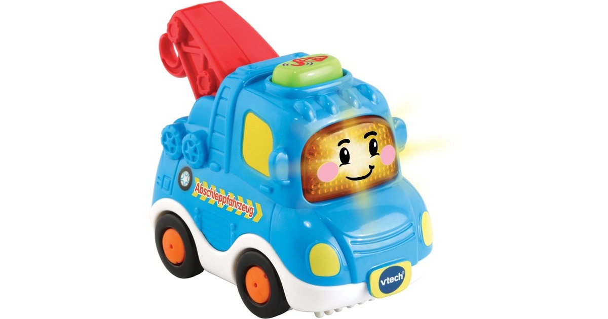VTech Tut Tut Baby Flitzer - Abschleppfahrzeug, Spielfahrzeug