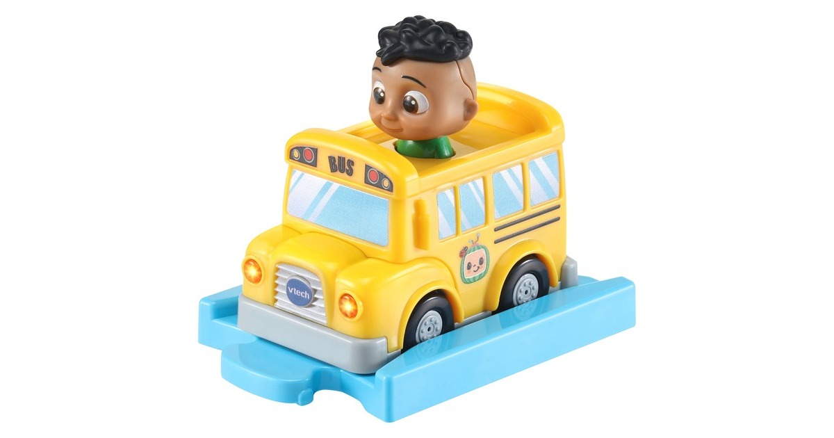 VTech Tut Tut Baby Flitzer - CoComelon Codys Schulbus, Spielfahrzeug