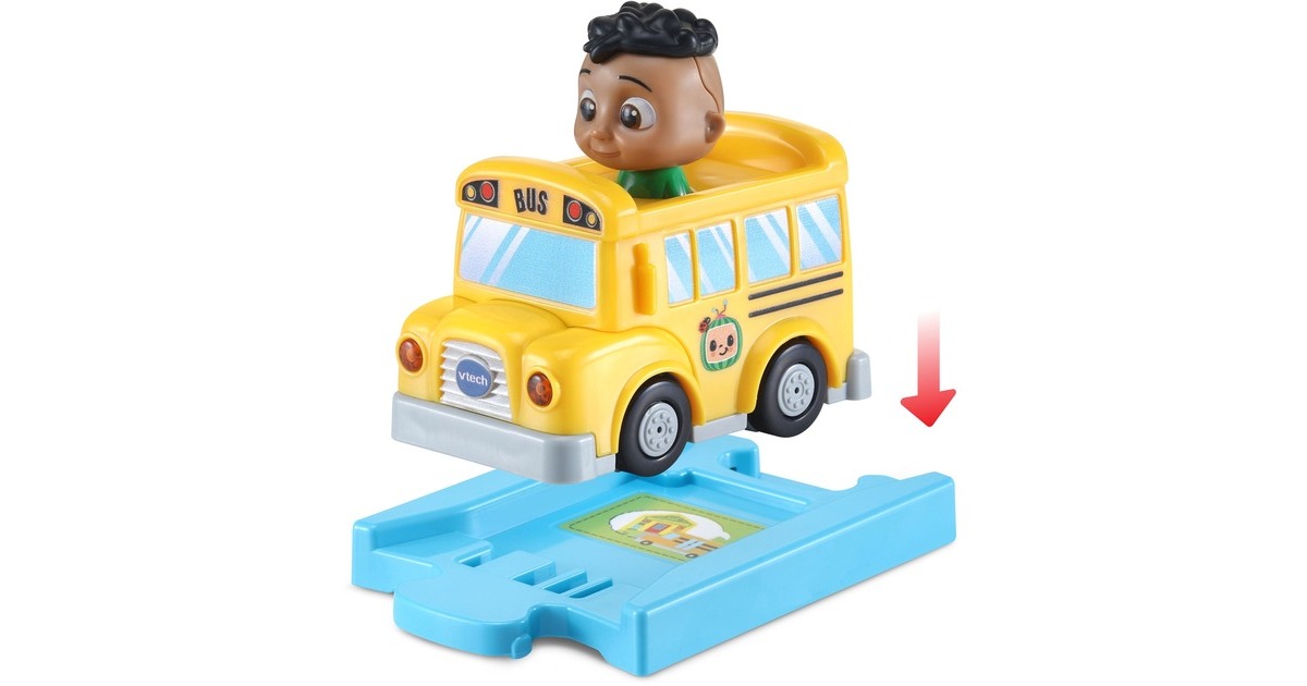 VTech Tut Tut Baby Flitzer - CoComelon Codys Schulbus, Spielfahrzeug