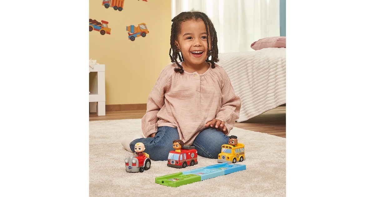 VTech Tut Tut Baby Flitzer - CoComelon Codys Schulbus, Spielfahrzeug