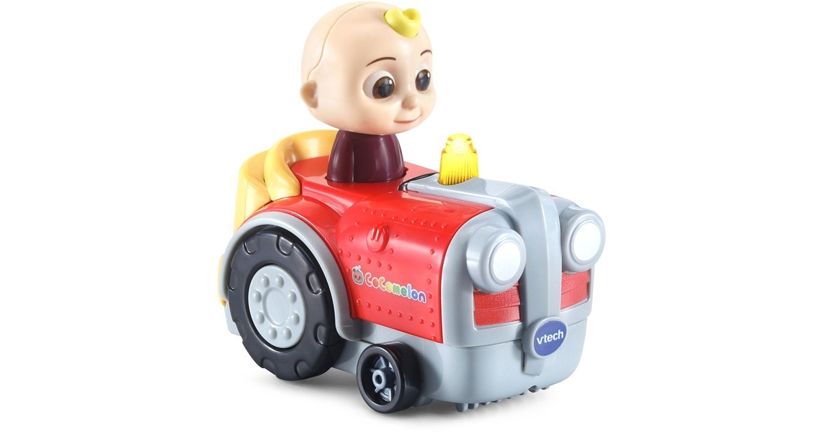 VTech Tut Tut Baby Flitzer - CoComelon JJs Traktor, Spielfahrzeug