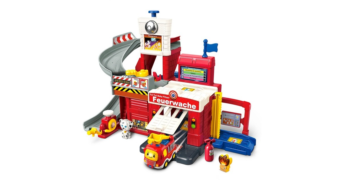 VTech Tut Tut Baby Flitzer - Feuerwache, Spielgebäude
