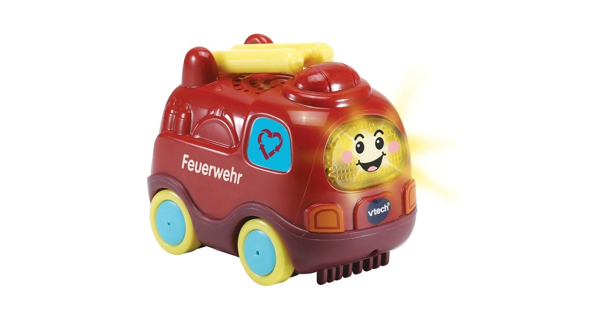 VTech Tut Tut Baby Flitzer - Feuerwehr, Spielfahrzeug