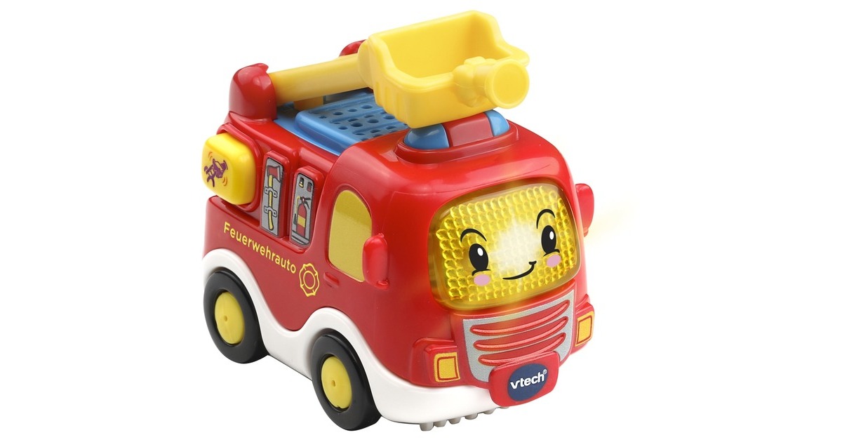VTech Tut Tut Baby Flitzer - Feuerwehrauto, Spielfahrzeug