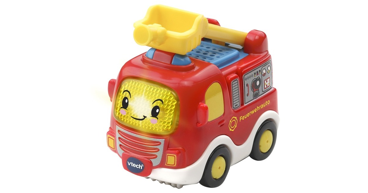 VTech Tut Tut Baby Flitzer - Feuerwehrauto, Spielfahrzeug