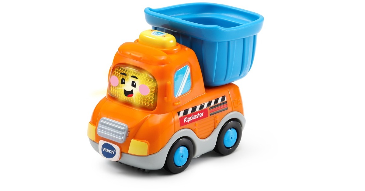 VTech Tut Tut Baby Flitzer - Kipplaster, Spielfahrzeug(orange/blau)