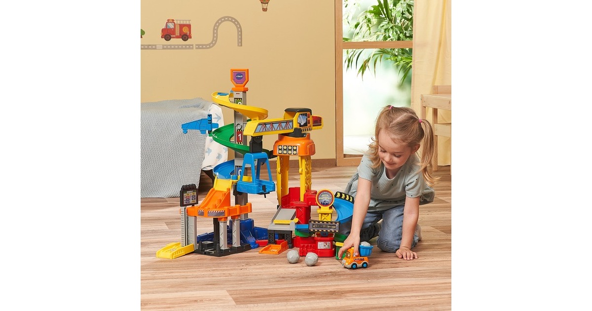 VTech Tut Tut Baby Flitzer - Mega Baustelle, Spielgebäude