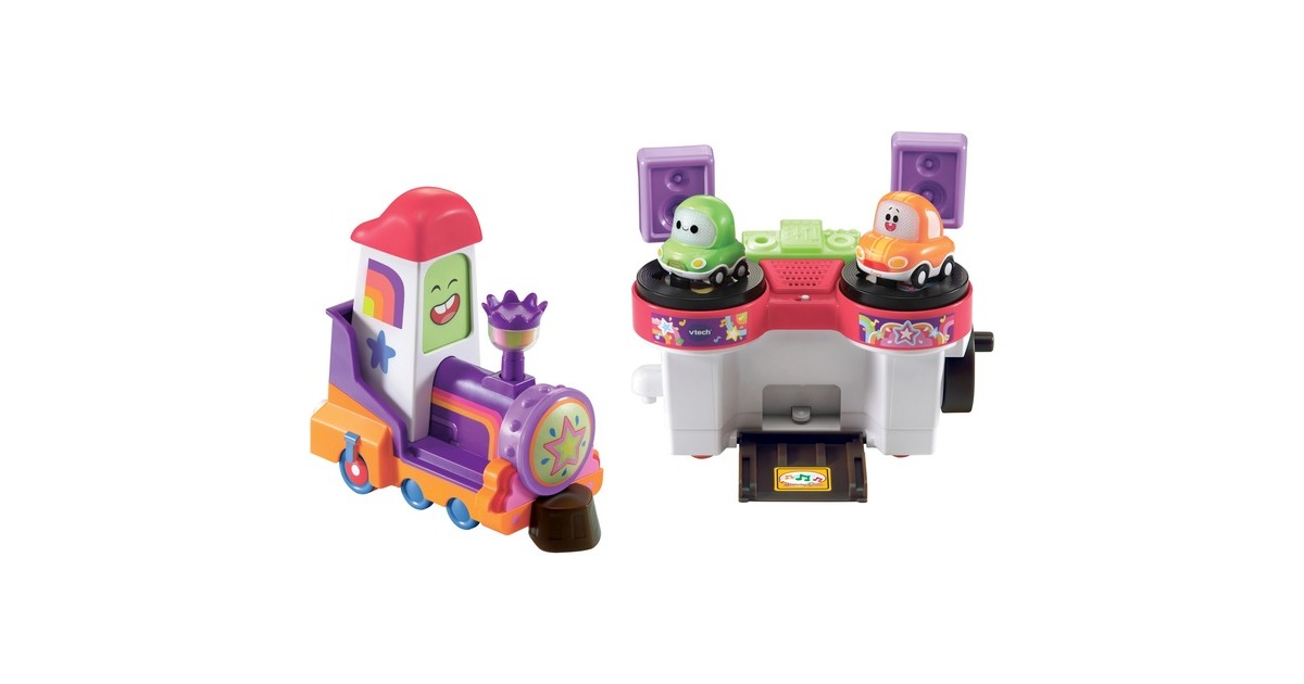 VTech Tut Tut Cory Flitzer - DJ Bahnschiene, Spielfahrzeug