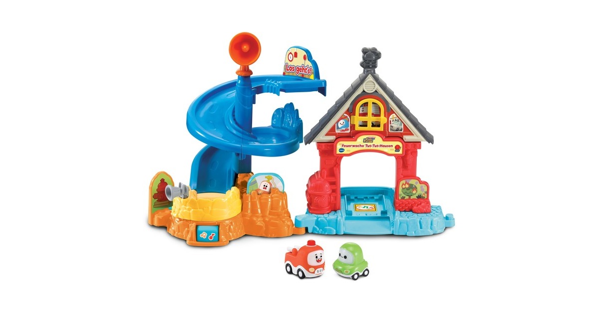 VTech Tut Tut Cory Flitzer - Feuerwache Tut-Tut-Hausen, Spielgebäude