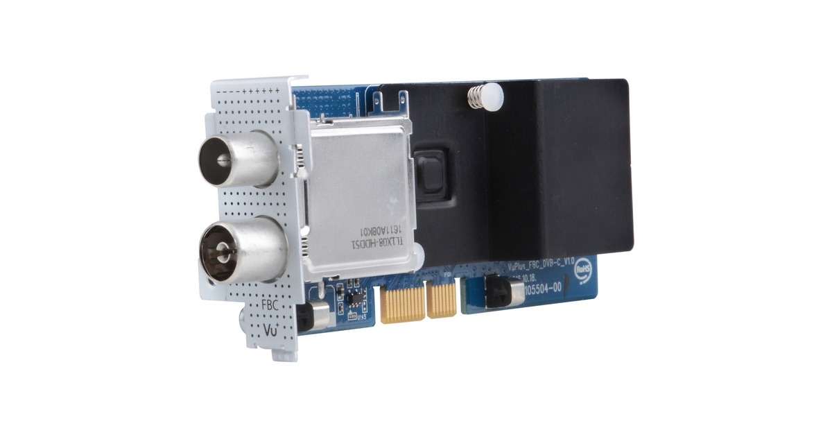 VU+ DVB-C FBC Tuner(silber)