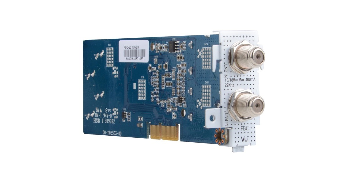 VU+ DVB-S2 FBC Tuner