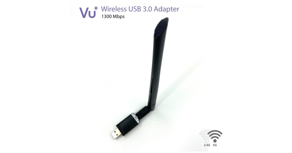 VU+ Dual Band Wireless USB 3.0 Adapter, WLAN-Adapter