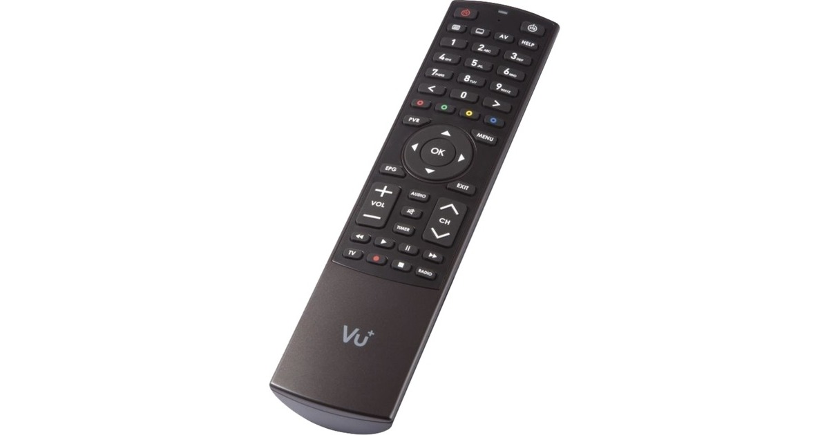 VU+ IR Fernbedienung(schwarz, Für alle VU+ Receiver)