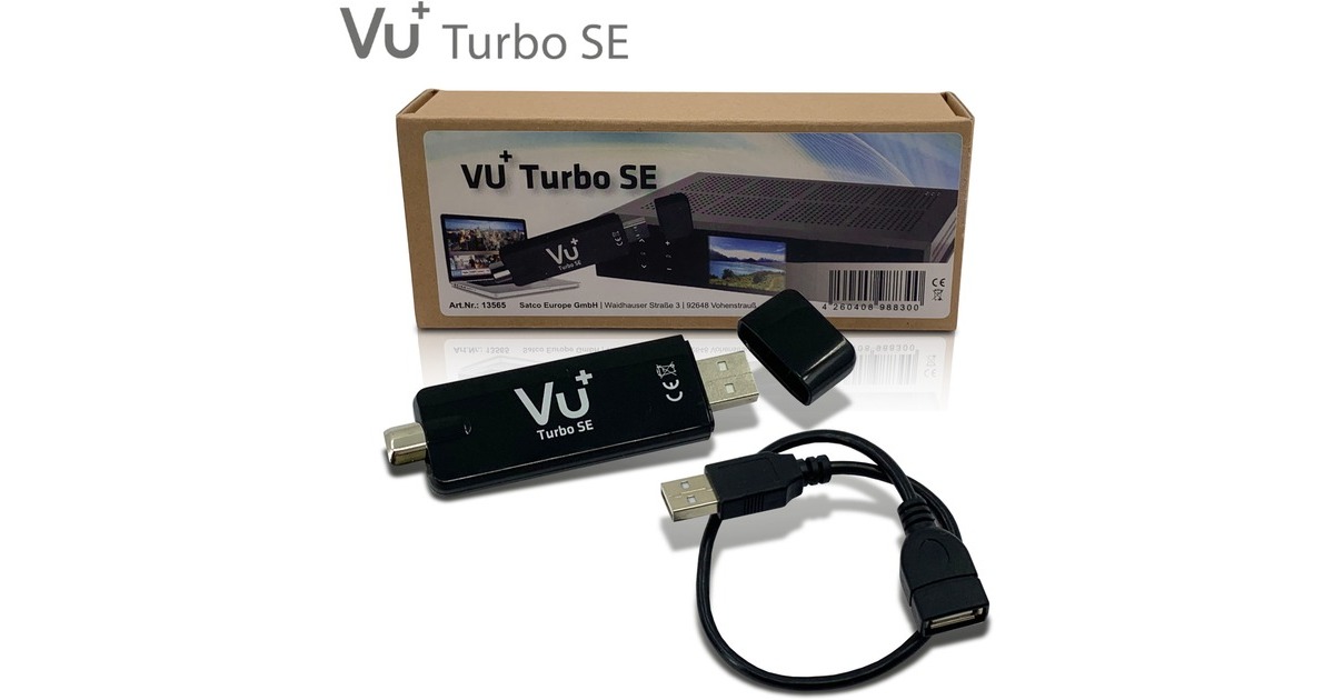 VU+ Turbo SE Combo DVB-C/T2 Hybrid USB TUNER