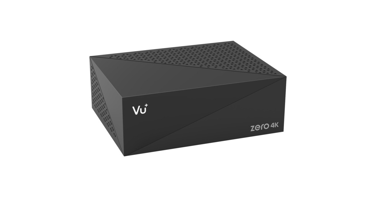 VU+ Zero 4K, Sat-Receiver(schwarz, DVB-S2X, HDMI, 4K)