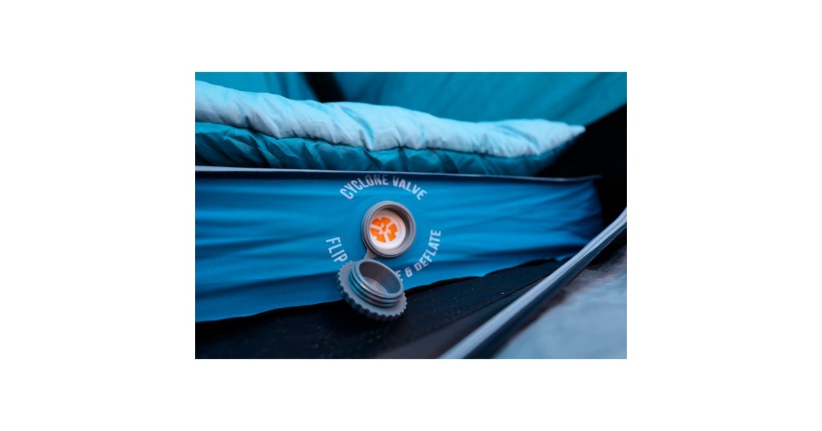 Vango Camping-Matte Shangri-La II 10 Grande SMRSHANGRC4BRU5(grau/blau)