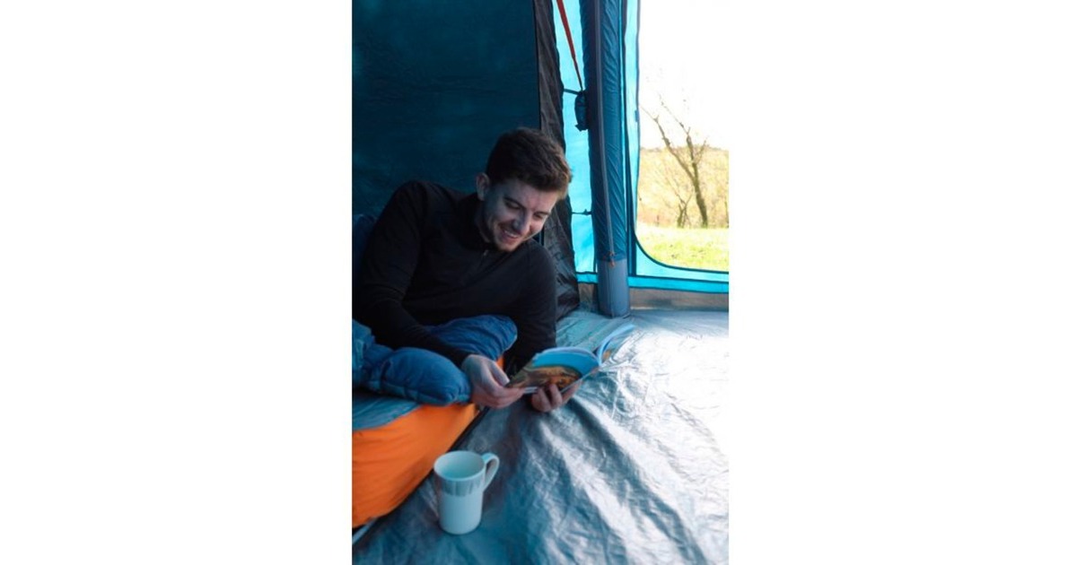 Vango Camping-Matte Shangri-La II 15 Grande SMRSHANGRC4CM1M(grau/orange)