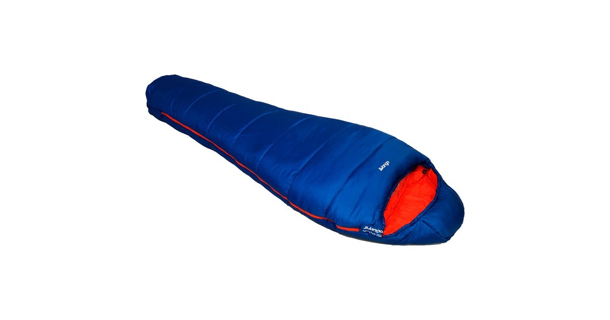 Vango Schlafsack Nitestar Alpha 250, Classic Blue(dunkelblau/rot, Modell 2024)