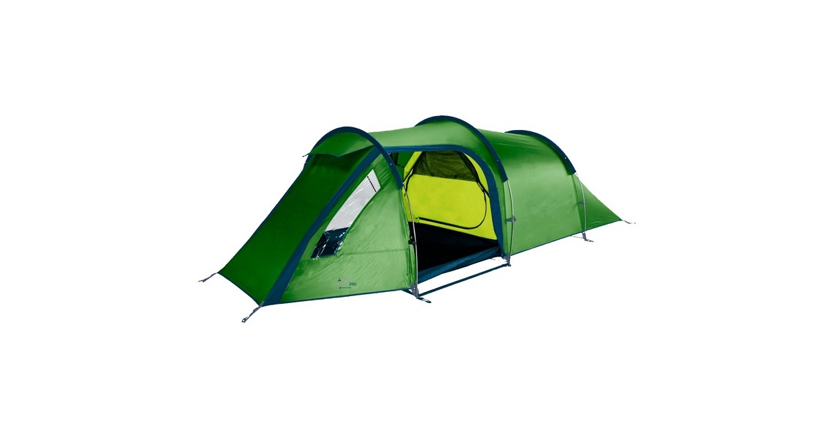Vango Tunnelzelt Omega 250(grün/grau, Modell 2024)
