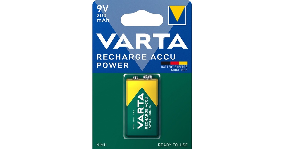 Varta 56722, Akku(E-Block (9-Volt-Block))