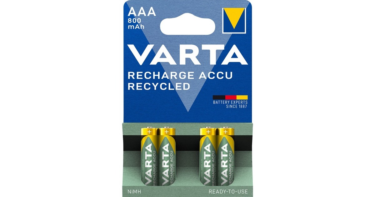 Varta Akku AAA(4 Stück, AAA)