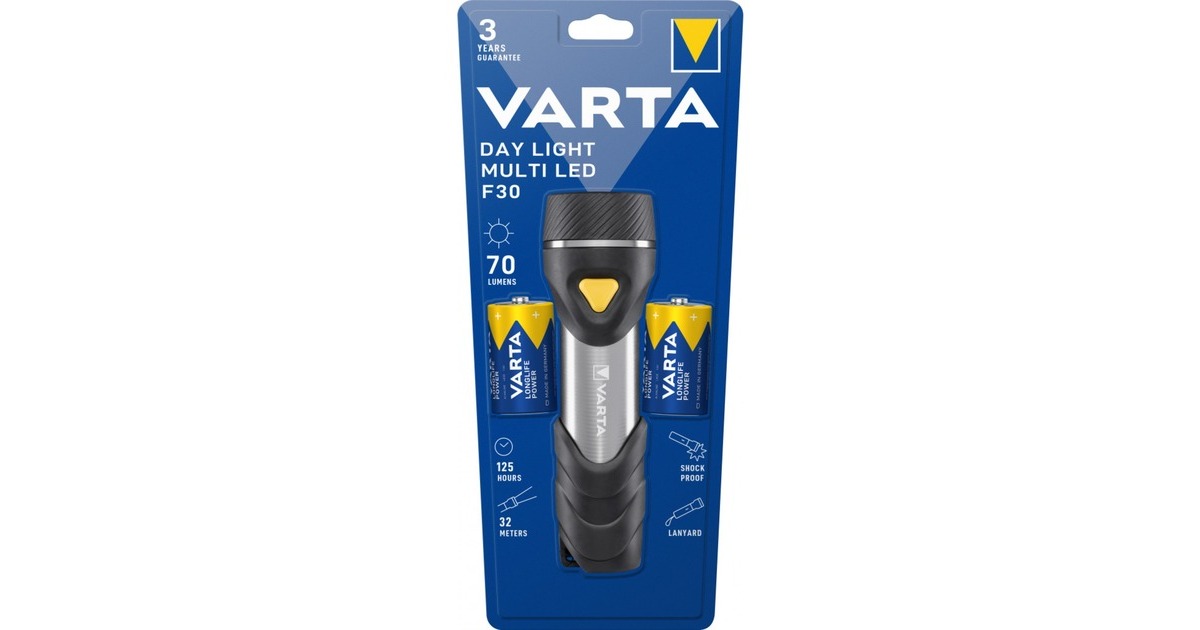 Varta Day Light Multi LED F30, Taschenlampe