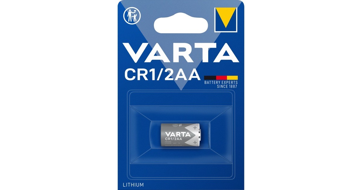 Varta Electronics CR1/2 AA, Batterie(1 Stück, CR1/2 AA)