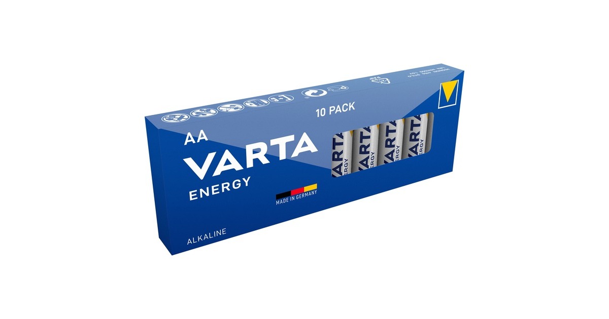 Varta Energy, Batterie(10 Stück, AA)